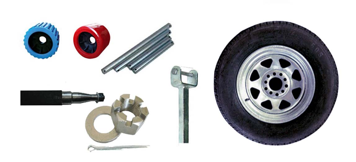 Boat Trailer Parts & Wheels